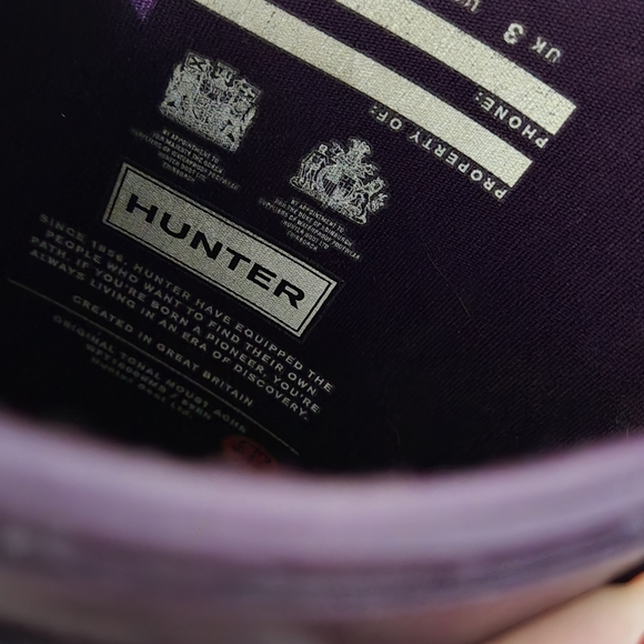 Size 5 (36) Hunter Boots - Picture 5 of 5